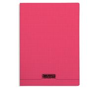 Calligraphe Cahier piqué 8000 POLYPRO A4 21x29,7 cm 96 pages Petits carreaux 90 g Rouge