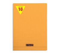 Calligraphe 18336Cpack - Lot 10 Cahiers Gris A4 96p PC Polypro