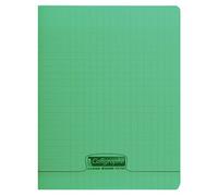 Calligraphe 18345C Cahier Agrafé Vert - 17x22 - 192p grands carreaux