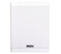Cahier piqué 8000 POLYPRO A4 192 pages grands carreaux 90 g - Incolore