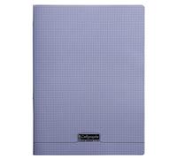 Cahier piqué 8000 POLYPRO 24x32 cm 96 pages petits carreaux 90 g - Violet