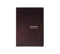 Calligraphe 2270C Lot de 5 Cahiers Brochures Dos Toilé (une Marque de Clairefontaine) - A4 21x29,7cm - 192 Pages Petits Carreaux - Papier Blanc 70g Couverture Carte Recy Vernie Couleurs Aléatoires