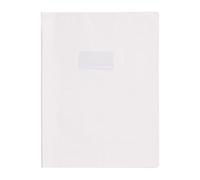 Calligraphe Protège-cahiers Grain cuir PVC 22/100ème A4 Blanc