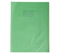 Calligraphe Protège-cahiers grain cuir PVC 22/100ème 24x32 cm Vert clair