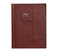 Calligraphe Protège-cahiers 72512AMZC - Grain cuir PVC 22/100ème - 24x32 cm - Brun