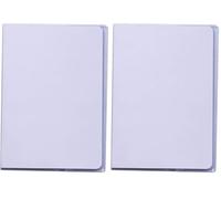 Calligraphe 73050C Un Protège-Cahier Cristalux Incolore - A5 14,8x21 cm - 22/100ème avec Porte-Étiquette - PVC Transparent Lisse (Lot de 2)
