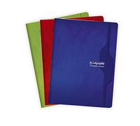 Cahier piqué Calligraphe A4+ 24 x 32 cm - grands carreaux - 96 pages