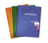 Calligraphe 7601C - Cahier TP 24x32cm 144p Grands Carreaux 70g + Unies 90g