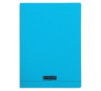 Cahier piqué 8000 POLYPRO A4 96 pages petits carreaux 90 g - Bleu