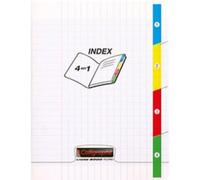 Calligraphe Cahier 4 Index 8000 Polypro, 240 X 320 Mm 0,000000 Noir