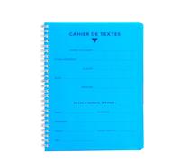 CALLIGRAPHE Cahier de Textes Spirale POLYPRO 17x22 124p séyès 70g (Assortis)