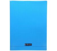 Calligraphe Cahier Piqué 8000 Polypro Bleu 24x32cm 96p Q.5x5 90g