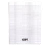 Cahier piqué 8000 POLYPRO A4 140 pages grands carreaux 90 g - Incolore