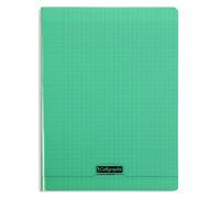Calligraphe Cahier piqué 8000 Polypro 24x32 cm 96 pages grands carreaux Séyès 90 g Vert
