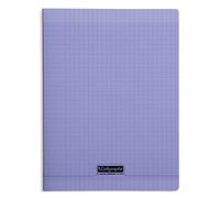 Calligraphe Cahier piqué 8000 POLYPRO 24x32 cm 96 pages Grands carreaux 90 g Violet