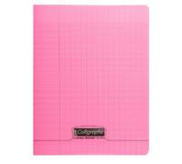 CALLIGRAPHE Lot de 10 Cahiers piqué POLYPRO 17x22 cm 48 p séyès 90g Rose