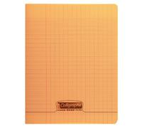 CALLIGRAPHE Lot de 3 Cahiers piqué POLYPRO 17x22 cm 48 p séyès 90g Orange