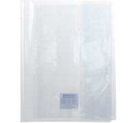 Calligraphe 73000AMZC Un Protège-Cahier Cristalux Incolore - 17x22 cm - 22/100ème avec Porte-Étiquette - PVC Transparent Lisse
