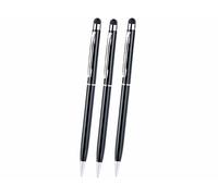 Callstel 3 stylos à bille 2 en 1 / stylet ultra fin pour écrans tactiles