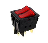 Calor Air Interrupteur Double, 6 Cosses Rouge pour Radiateur