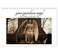 CALVENDO Your guardian angel Calendrier mensuel pour tous les jours (calendrier de table 2027 format A5 paysage) avec ange pour chaque mois pour protéger et réconforter
