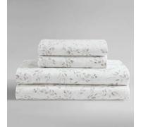 Calvin Klein - Parure de lit, parure de lit en percale de coton respirant et gracieuse avec taies d'oreiller assorties, 300 fils au pouce carré, poche profonde, essentiels pour la maison d'inspiration