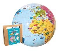 CalyGlobe - Mon globe gonflable "Merveilles du monde" - Français - ref 008KF