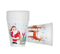 CAM ET LEON - 23426 - Gobelet - lot de 8 - Noël