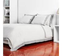 Camalisa Grey/Dark Grey Taie d´Oreiller Oxford 50x70 cm