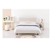 Cambridge lit 140x190 cm en velours beige