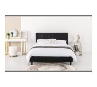 Cambridge lit 140x190 cm en velours noir