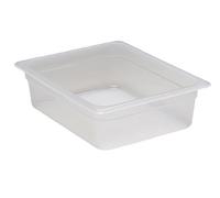 Cambro 24PP190 Lot de 6 casseroles en polypropylène Transparent 1/2 Profondeur 10,2 cm