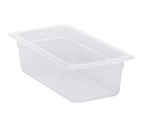Cambro 34Pp190 Lot de 6 Casseroles en Polypropylène Transparent 1/3