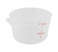 Cambro Camwear (RFS2PP190) Boîte de conservation alimentaire ronde en polypropylène 2 L