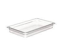 Cambro DM740 Poêle en polycarbonate 1/1 Gastronorm Transparent 65 mm