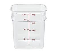 Cambro Récipient carré polycarbonate 7,6 l