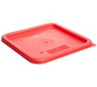 Cambro Sfc6 Camsquares Winter Rose en polyéthylène avec couvercle pour 6 Qt et capacité de 8 Qt récipient à nourriture