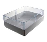 Camdenboss 7200-2038C Boîtier universel 300 x 230 x 111 Polycarbonate gris, transparent 1 pc(s)