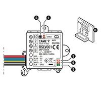 RSLV001 Module Radio Esclave CAME 806SA-0040