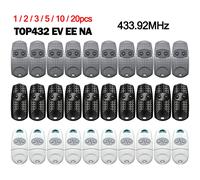 CAME TOP 432EE 432EV 432NA ouvre-porte de Garage télécommande TOP432EV TOP432NA TOP432EE TOP432 EV NA EE 433.92MHz Code fixe 10PCS EV
