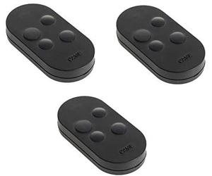 CAME TOPD4FKS - 806TS-0102 - Lot de 3 émetteurs à double fréquence - Télécommande à 4 canaux