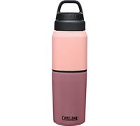 CamelBak Bouteille Multibev SST Vacuum 500 ML avec Tasse 350 ML Hydration Unisex-Adult, Terre Cuite Rose/Came