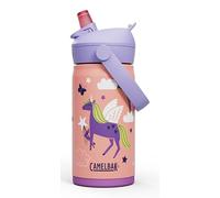 Camelbak Thrive Flip Straw Kids Bouteille d'eau en acier inoxydable isolée 350 ml : magic unicorns