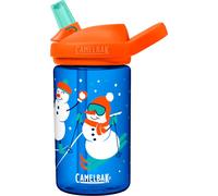 Camelbak Gourde Eddy+ Plus Kids, 400 ml, Bonhomme de neige traîneau - Bleu