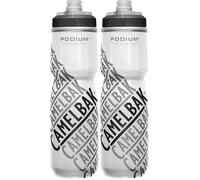CamelBak Podium Chill 710ml - bouteille d'eau vélo - isolation à double paroi - polypropylène Trutaste - ajustement optimisé pour porte-bidon - bouchon auto-étanche - Race Edition, taille: OS