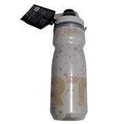 CAMELBAK Podium Dirt Series Chill 620ml - bouteille d'eau vélo - bouchon auto-fermant - étanche - sans BPA - double paroi isolée - design ergonomique - Sierra Red, taille: OS