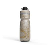 CamelBak Podium Dirt Series Chill 620ml - bouteille d'eau vélo - paroi double isolée - bouchon auto-obturant - étanche - sans BPA - ergonomique - Asphalt, taille: OS