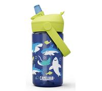 CamelBak Gourde enfant THRIVE FLIP STRAW 400 ml étanche Sharks & Rays Bleu/Jaune
