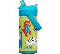 Camelbak Thrive Flip Straw Kids Bouteille d'eau en acier inoxydable isolée 350 ml : dino jam