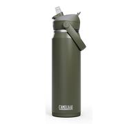 Camelbak Thrive Flip Straw VSS 740 ml - bouteille de sport - acier inoxydable à isolation sous vide - garde les boissons glacées pendant des heures - système Flip-and-Sip facile - Moss, taille: OS